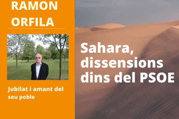 Sahara, dissensions dins del PSOE