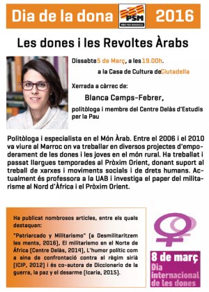 Dia de la dona 2016