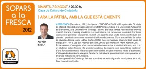 2012: I ara la pàtria, amb la que està caient?