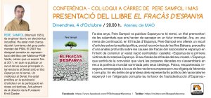 2013: Presentació del llibre "El fracàs d'Espanya"