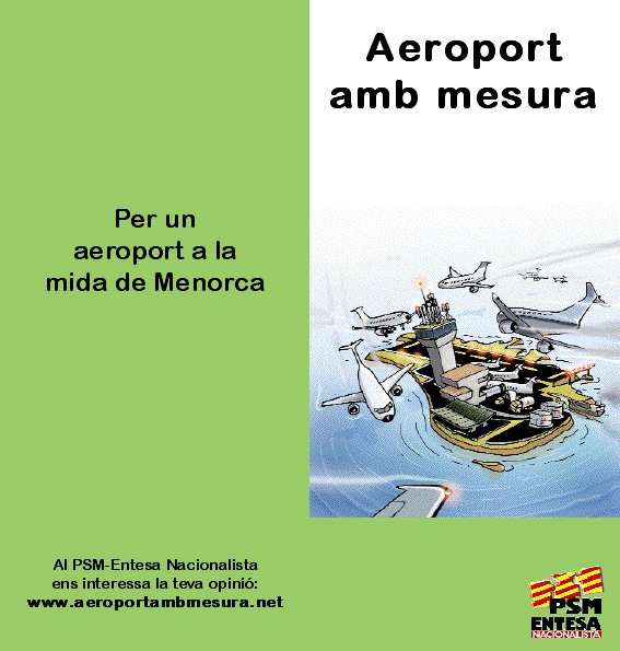 Aeroport amb mesura: per un aeroport a la mida de Menorca