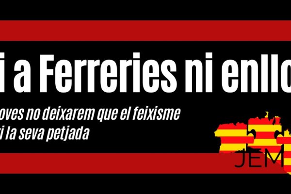 Article Opinió – JEM – “Ni a Ferreries ni enlloc”