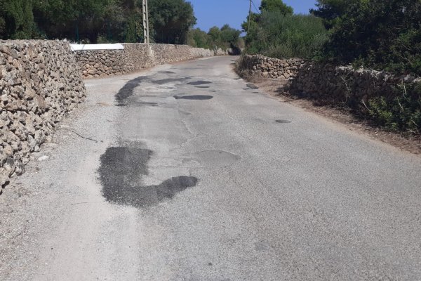 L’Ajuntament de Ciutadella completa el cloteig de 18 quilòmetres de camins rurals