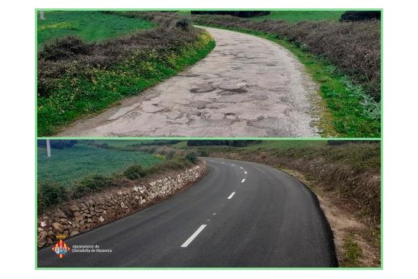 Enllestides les tasques de pavimentació del camí de Son Felip amb una inversió de més de 141.000 euros