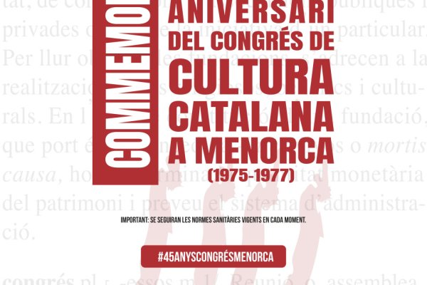 45è aniversari del CONGRÉS de CULTURA CATALANA