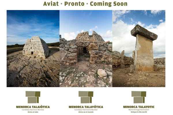 Vista de la web de Menorca Talaiòtica