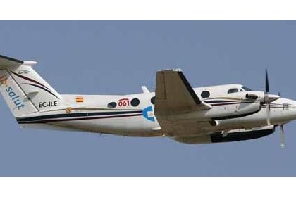 Avió de transport sanitari