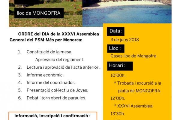 Assemblea ordinaria 03-juny-2018