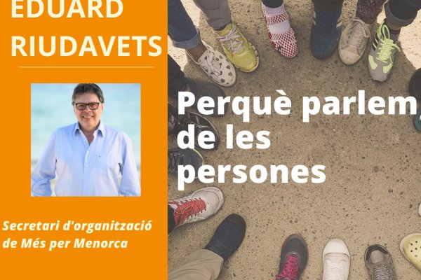 Perquè parlem de les persones