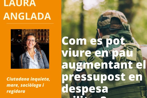 Com es pot viure en pau augmentant el pressupost en despesa militar?