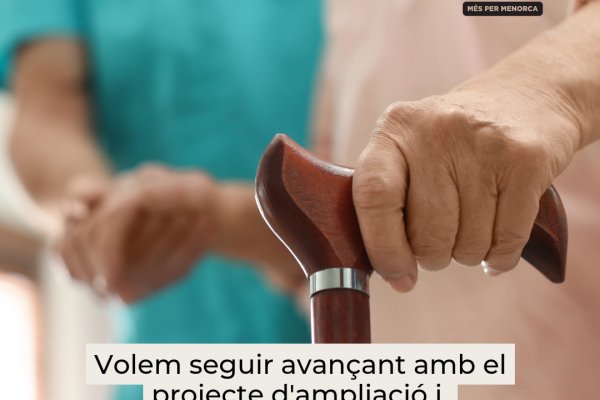 Apostem per seguir avançant amb el projecte de reforma i ampliació del geriàtric  municipal 