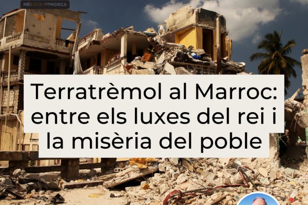 Terratrèmol al Marroc: entre els luxes del rei i la misèria del poble