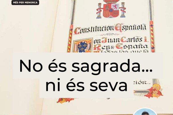 No és sagrada... ni és seva