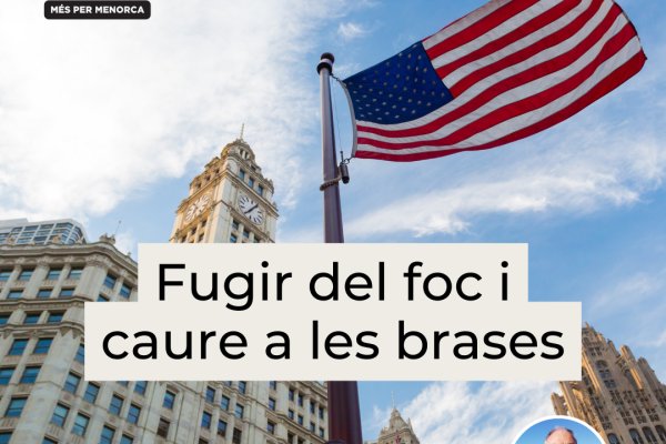 Fugir del foc i caure a les brases