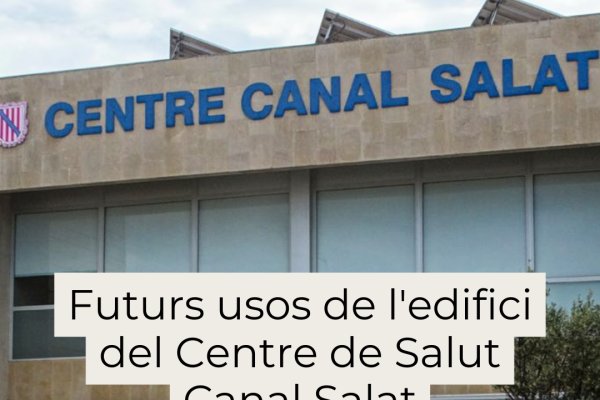Proposta del PSM Més per Menorca per als futurs usos de l'edifici del centre de Salut Canal Salat