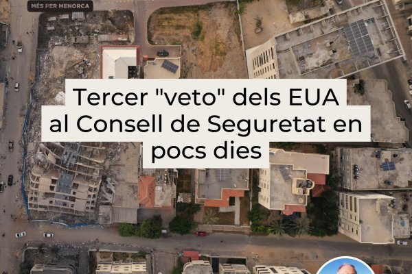 Tercer "veto" dels EUA al Consell de Seguretat en pocs dies