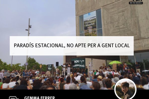 Paradís estacional, no apte per a gent local