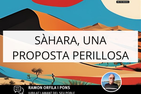 Sàhara, una proposta perillosa