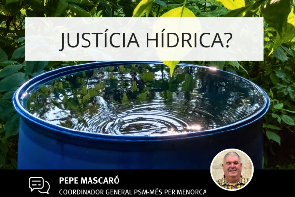 JUSTÍCIA HÍDRICA?
