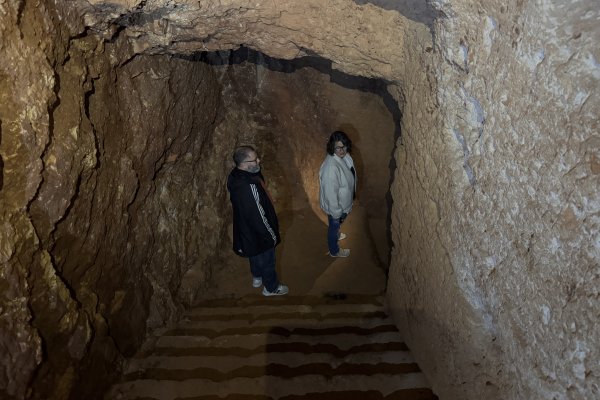 Impulsam la reobertura del túnel de la Guerra Civil que es troba sota el nucli històric de Ciutadella