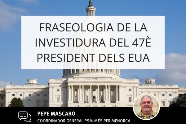 Fraseologia de la investidura del 47è president dels EUA