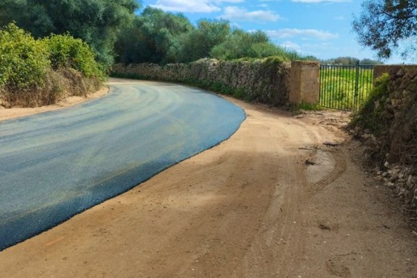 Actuacions de millora a la xarxa viària rural de Ciutadella
